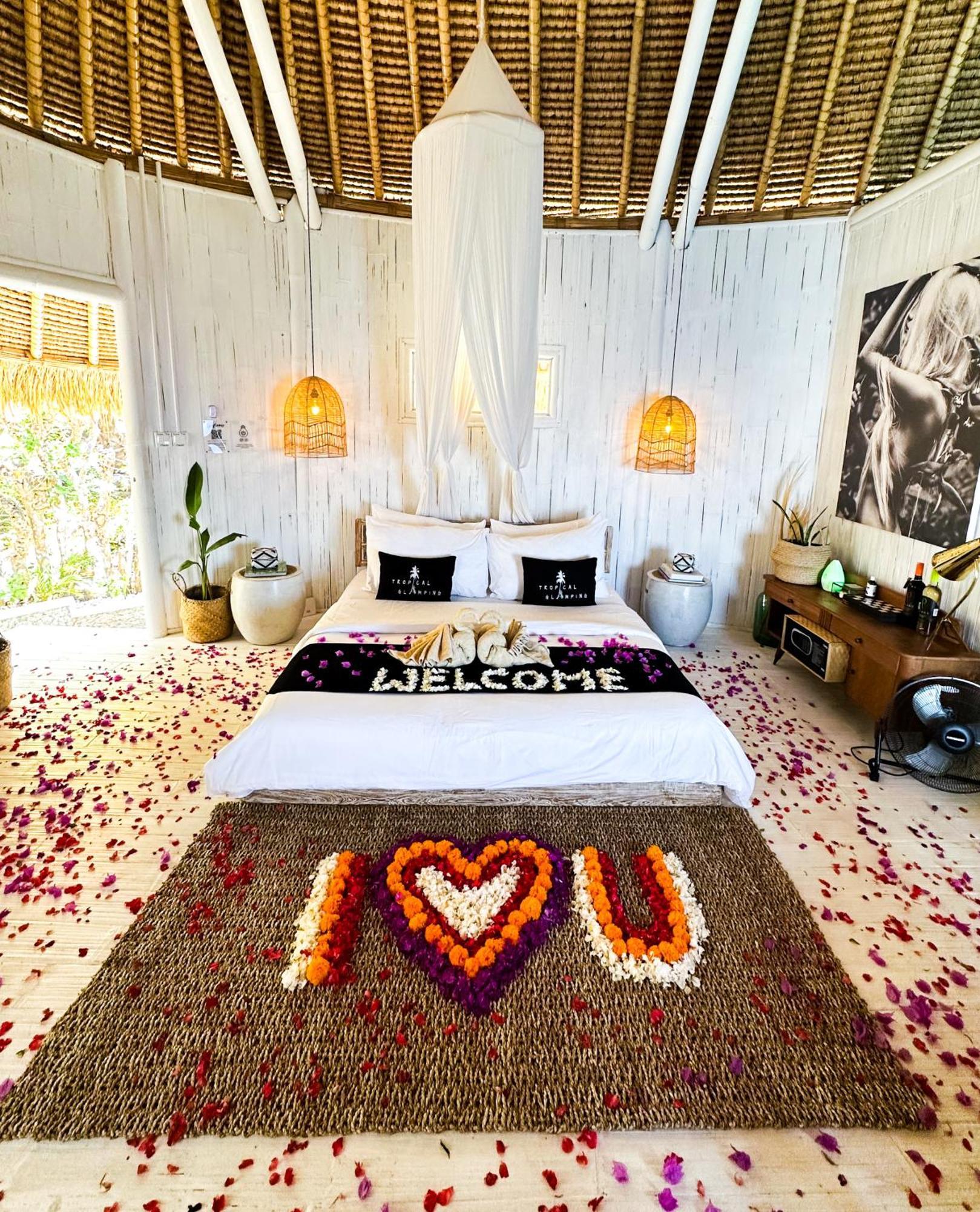 Tropical Glamping Nusa Penida Diamond Beach - Cliff Side Edge Pelilit Exterior photo