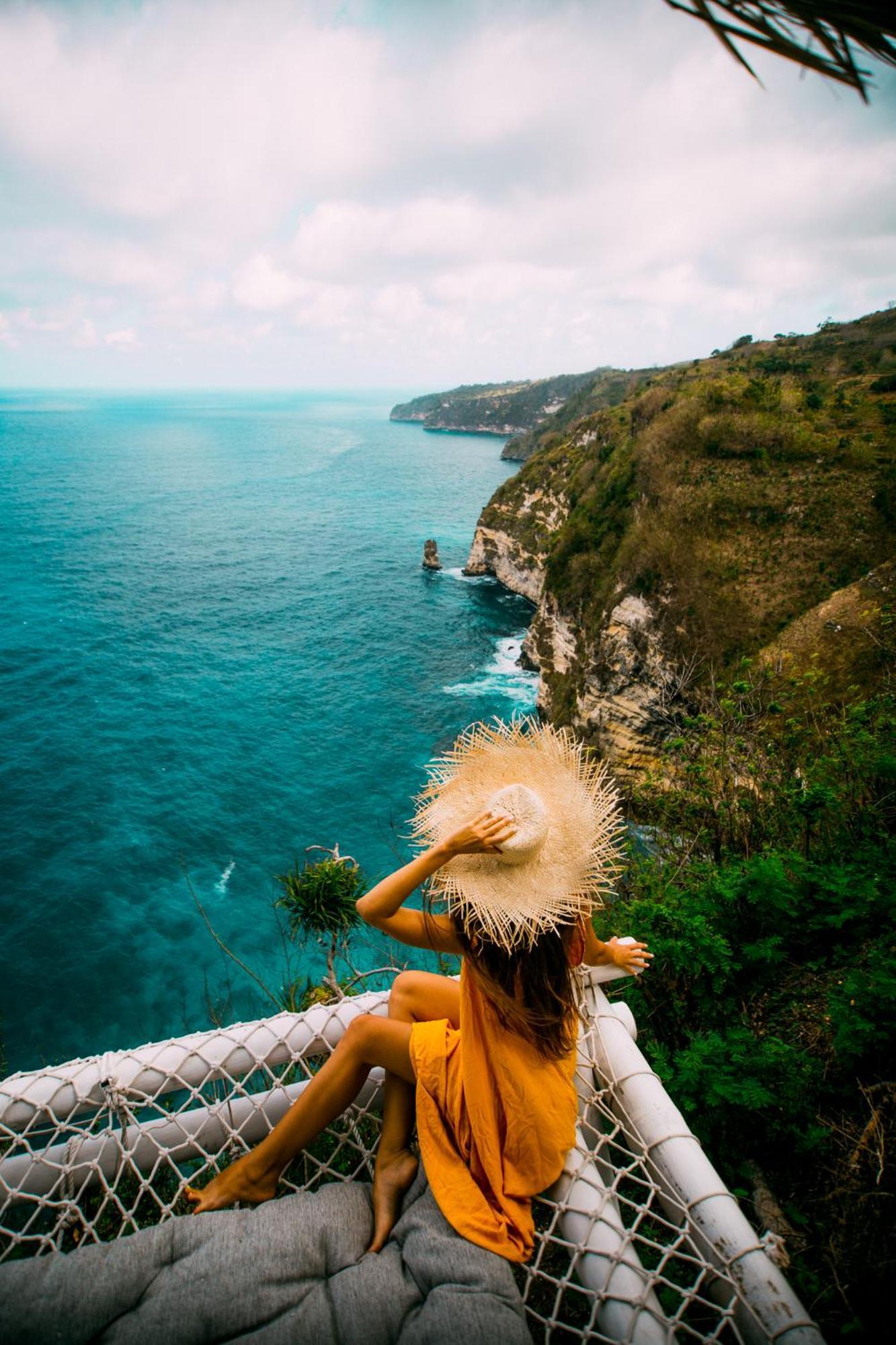 Tropical Glamping Nusa Penida Diamond Beach - Cliff Side Edge Pelilit Exterior photo