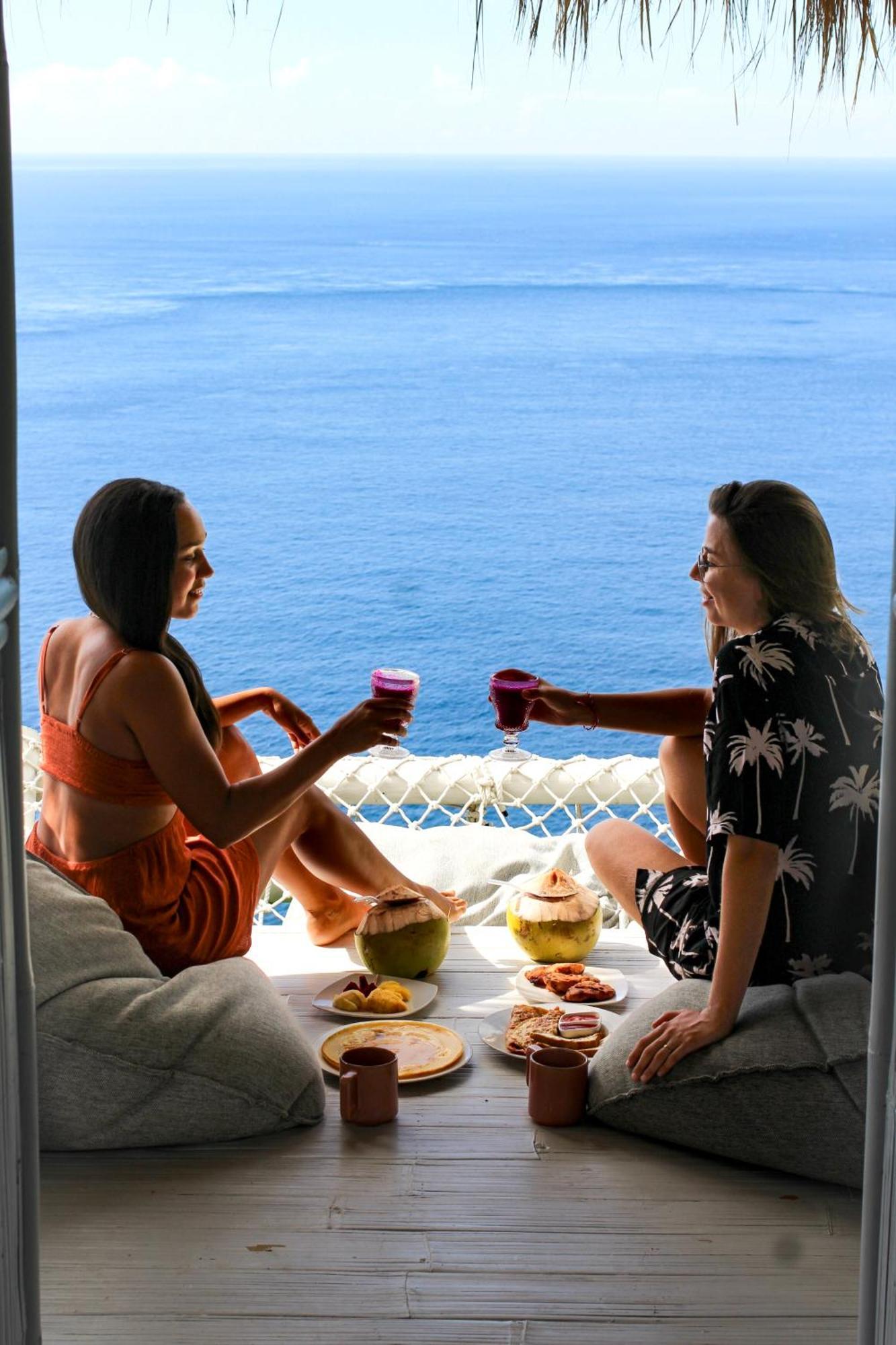 Tropical Glamping Nusa Penida Diamond Beach - Cliff Side Edge Pelilit Exterior photo