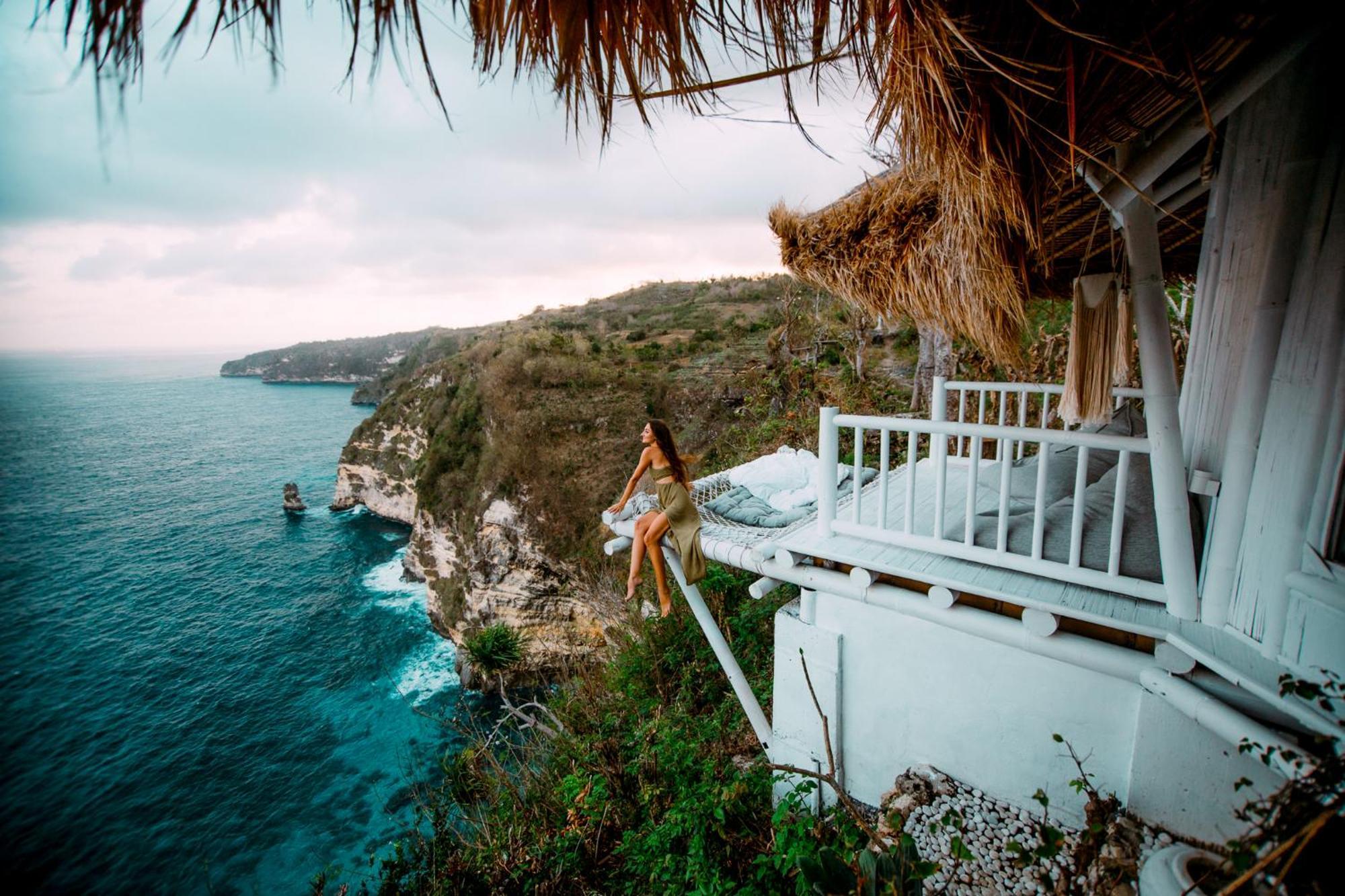 Tropical Glamping Nusa Penida Diamond Beach - Cliff Side Edge Pelilit Exterior photo